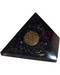 70mm Orgone Tourmaline & Flower pyramid