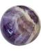 40mm Amethyst, Chevron sphere