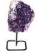 Amethyst on metal stand (A quality)