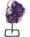 Amethyst on metal stand (A quality) Amethyst on metal stand (A quality)