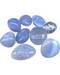 1 lb Chalcedony, Blue pebbles