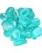1 lb Turquoise electroplated tumbled stones 1 lb Turquoise electroplated tumbled stones