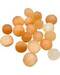1 lb Selenite, Orange tumbled stones