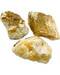 5# box Calcite, Yellow Acid Washed untumbled stone