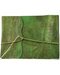 Green leather Scroll w/ cord