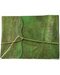 Green Leather Scroll with Cord Green Leather Scroll with Cord