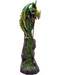 10 1/2" Dragon on Green Geode burner 10 1/2" Dragon on Green Geode burner