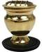 2 1/2" Brass Screen incense burner with Coaster