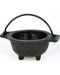 Pentagram Cast Iron Cauldron 3 1/2"