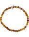 4mm Agate, Brown & Red bracelet 4mm Agate, Brown & Red bracelet