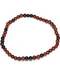 4mm Obsidian, Mahogany 4mm Obsidian, Mahogany