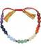 6mm 7 Chakra/ Tassel bracelet