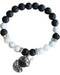 8mm Aquamarine/ Lava (for aromatherapy) 8mm Aquamarine/ Lava (for aromatherapy)