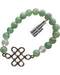 8mm Green Aventurine & Clear Quartz/ Celtic 8mm Green Aventurine & Clear Quartz/ Celtic