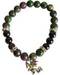 8mm Ruby Zoisite/ Garnet with Dragon 8mm Ruby Zoisite/ Garnet with Dragon