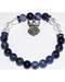 8mm Sodalite & Qtz/ Angel