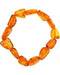 Amber (syn) gemstone bracelet Amber (syn) gemstone bracelet