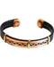 Copper & Leather Magnetic bracelet