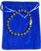Lava & Buddha Bead in velvet bag bracelet Lava & Buddha Bead in velvet bag bracelet