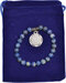 8mm Lapis & Flower of Life bracelet 8mm Lapis & Flower of Life bracelet