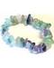 Fluorite gemstone bracelet stretch