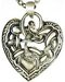 Celtic Dragon Heart necklace