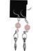 Rose Quartz Goddess Earrings