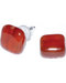 Carnelian stud earrings