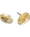 Citrine stud earrings