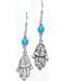 Fatima hand turquoise earrings Fatima hand turquoise earrings