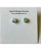Howlite stud earrings Howlite stud earrings