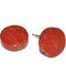 Red Jasper stud earrings