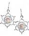 1.25" Lotus rose quartz earrings 1.25" Lotus rose quartz earrings