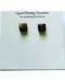 Tigers eye stud earrings Tigers eye stud earrings