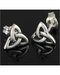 Triquetra Post earring