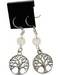 Quartz Tree of Life earrings Quartz Tree of Life earrings