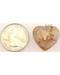 1" Rutilated Quartz heart 1" Rutilated Quartz heart