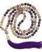Fluorite & Amethyst Mala