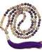 Fluorite & Amethyst mala