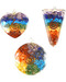 (set of 3) Chakra orgone (point,heart,round)