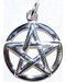 Raised Silver Pentagram