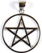 7/8" Pentagram sterling
