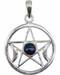 30mm Amethyst Pentagram Triple Moon