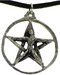 1" Pentagram with Crescent Moons Necklace 1" Pentagram with Crescent Moons Necklace