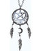 4 1/4" Pagan Dream Catcher pewter