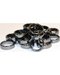 6mm Flat Hematite Rings (20/bag)