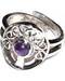 Tree amethyst adjustable ring Tree amethyst adjustable ring