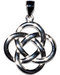 3/4" Celtic Knot sterling pendant