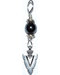 Arrowhead pendant with hematite bead