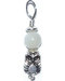 Owl pendant with moonstone bead